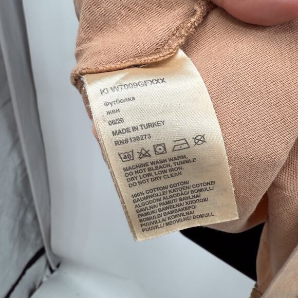 Tiger graphic scoop neck oversized tee - Picture 3 of 3